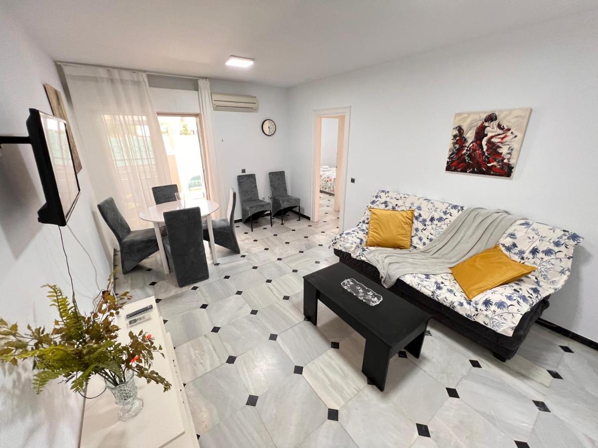 Appartement Pedregalejo Playa, Piscina Y Parking à Málaga Extérieur photo